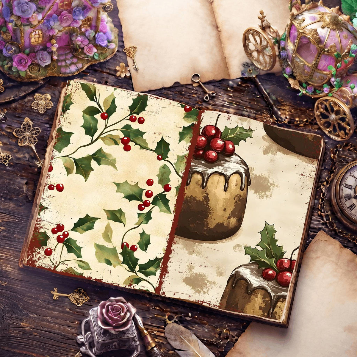 Christmas Digital Papers