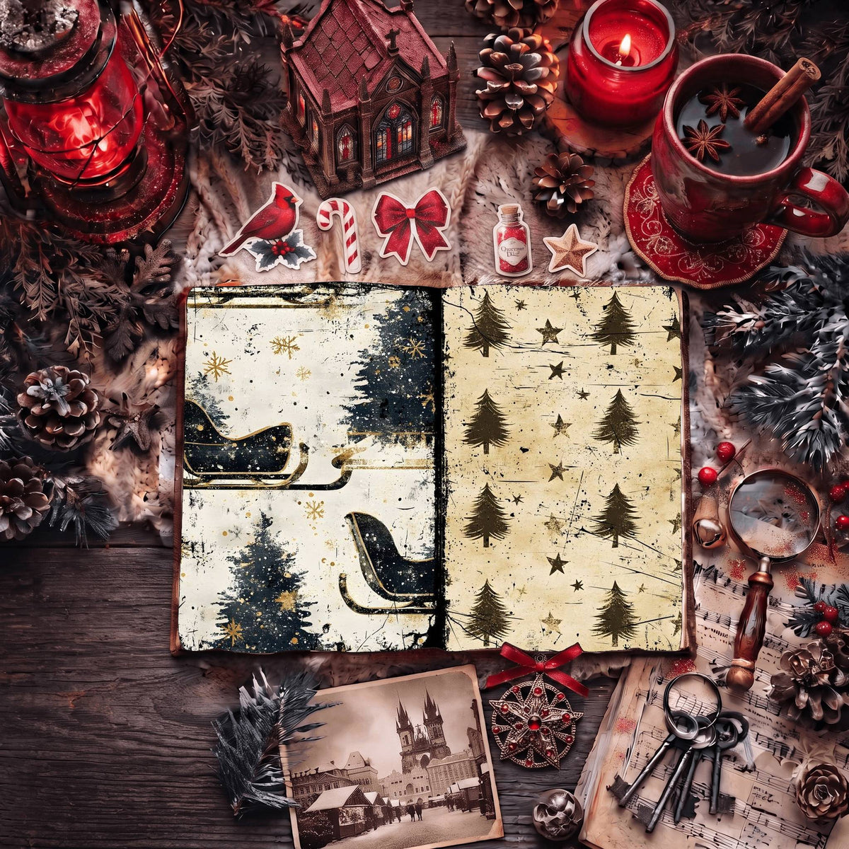Christmas Digital Papers