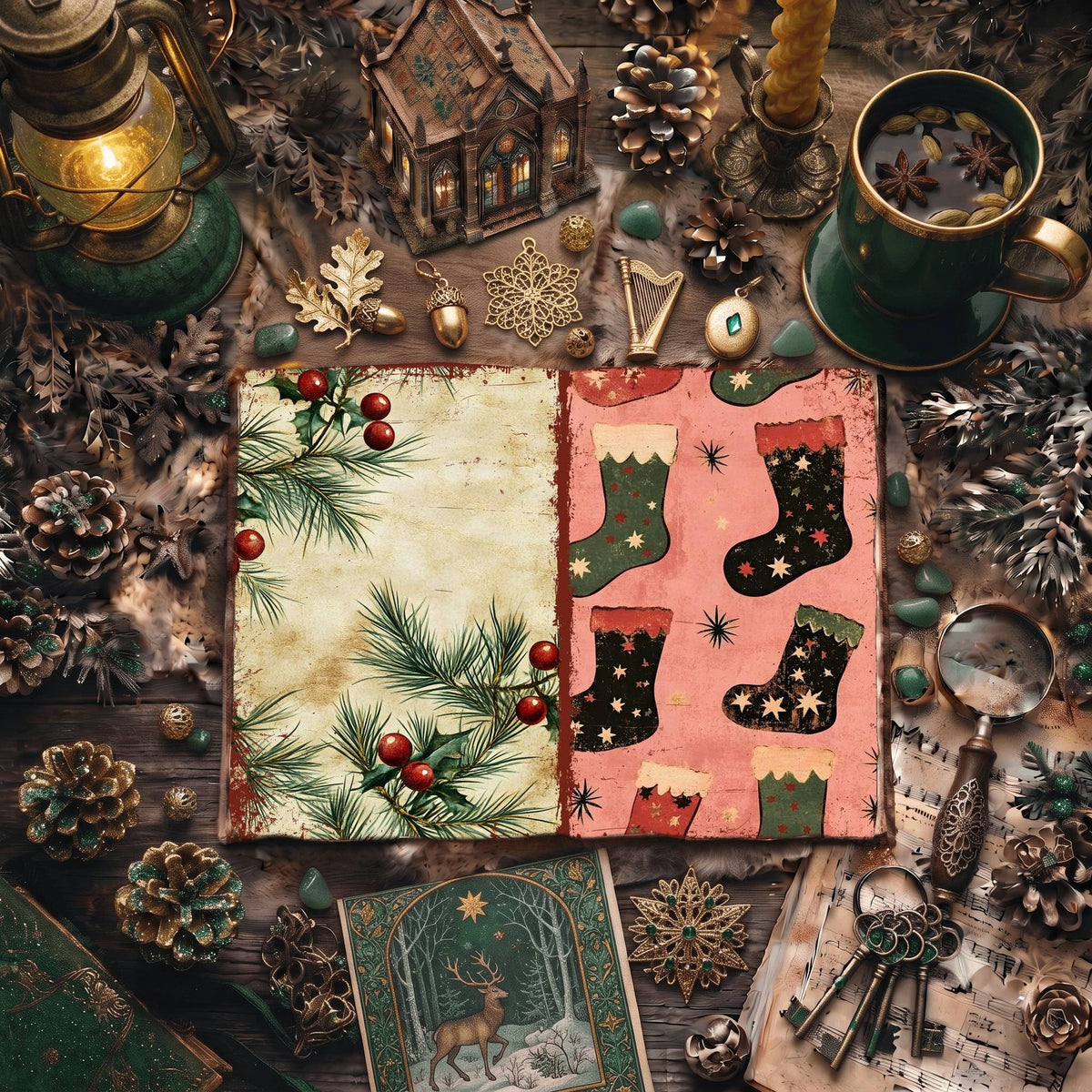 Christmas Digital Papers