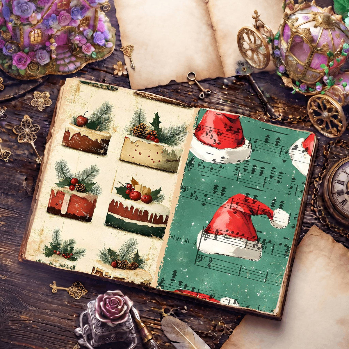 Christmas Digital Papers
