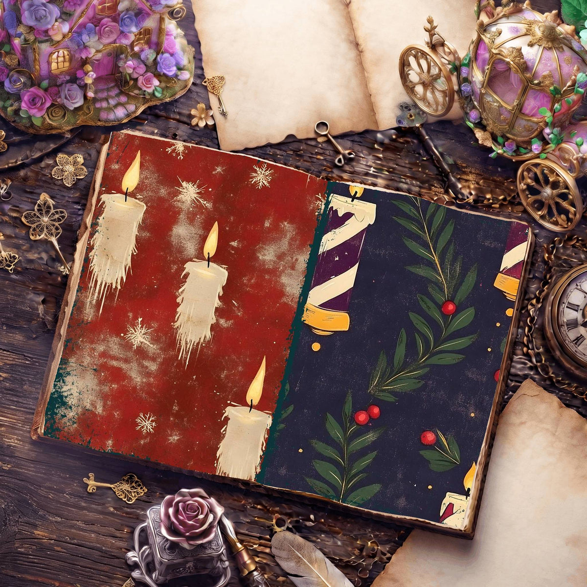 Christmas Digital Papers