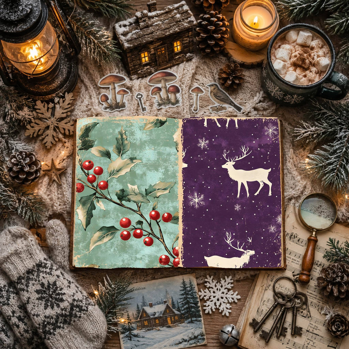 Christmas Digital Papers