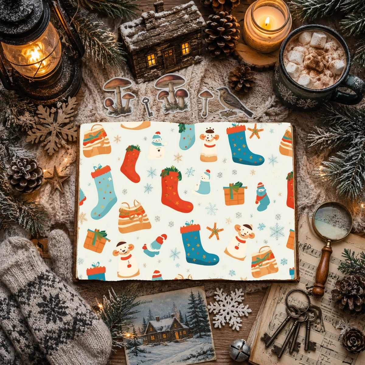 Christmas Digital Papers