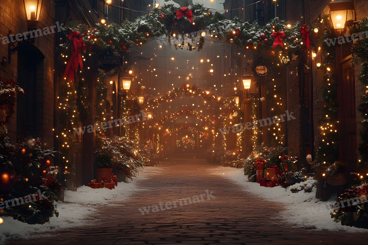 Classic Christmas Backdrop Images