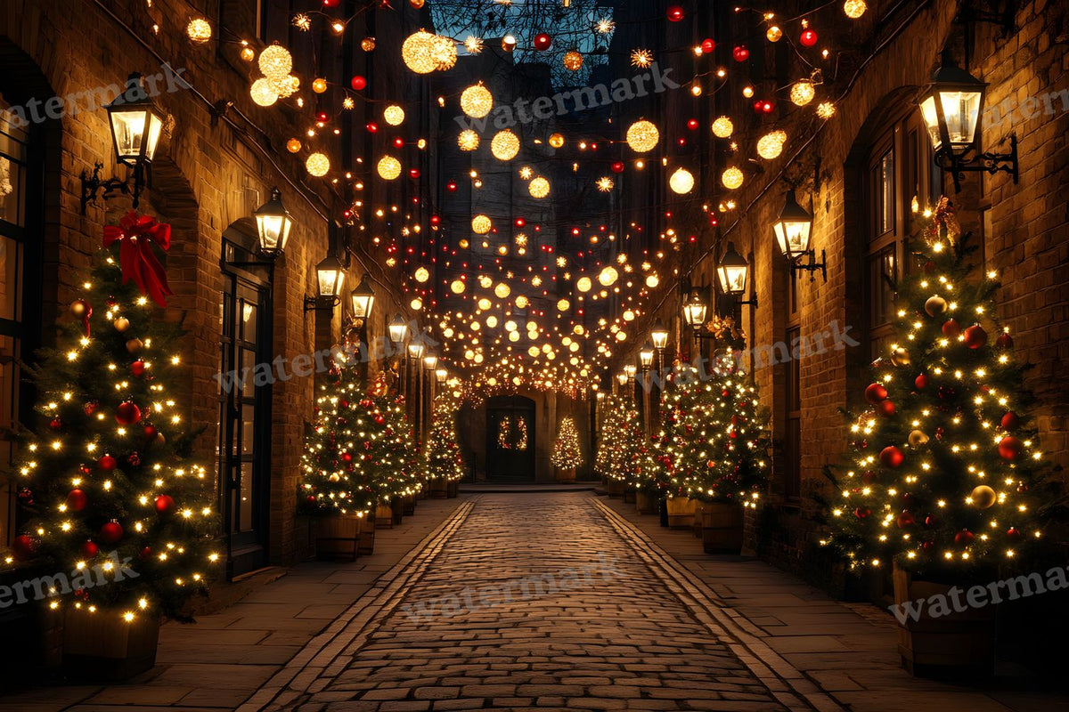 Classic Christmas Backdrop Images