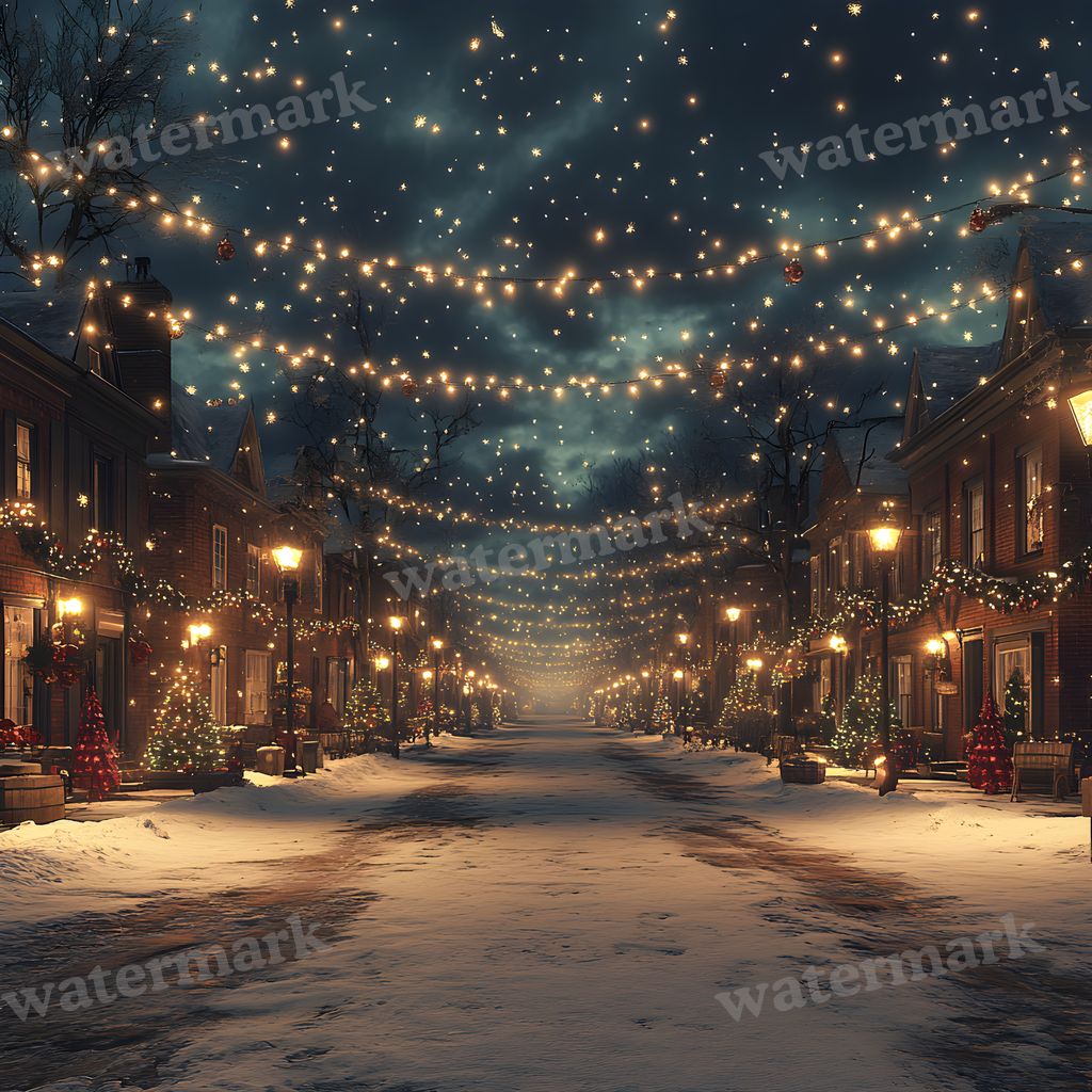 Classic Christmas Backdrop Images