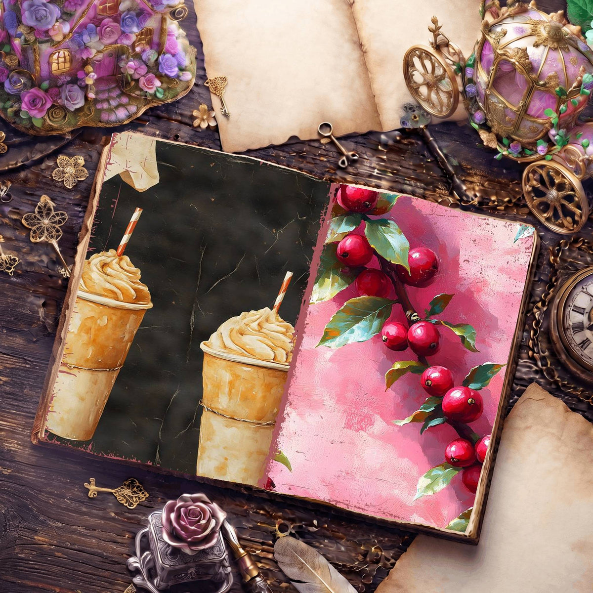 Coffee Digital Papers
