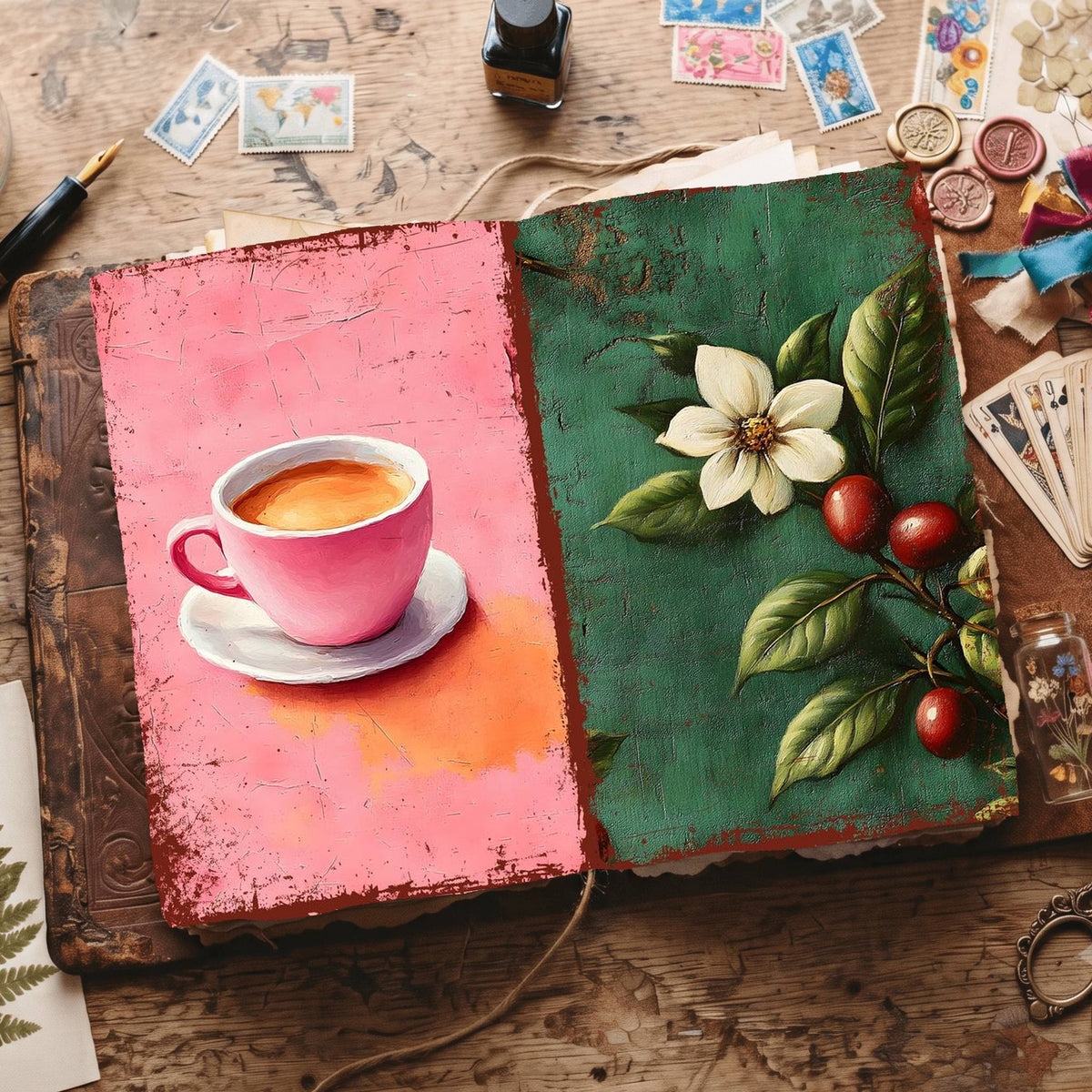 Coffee Digital Papers