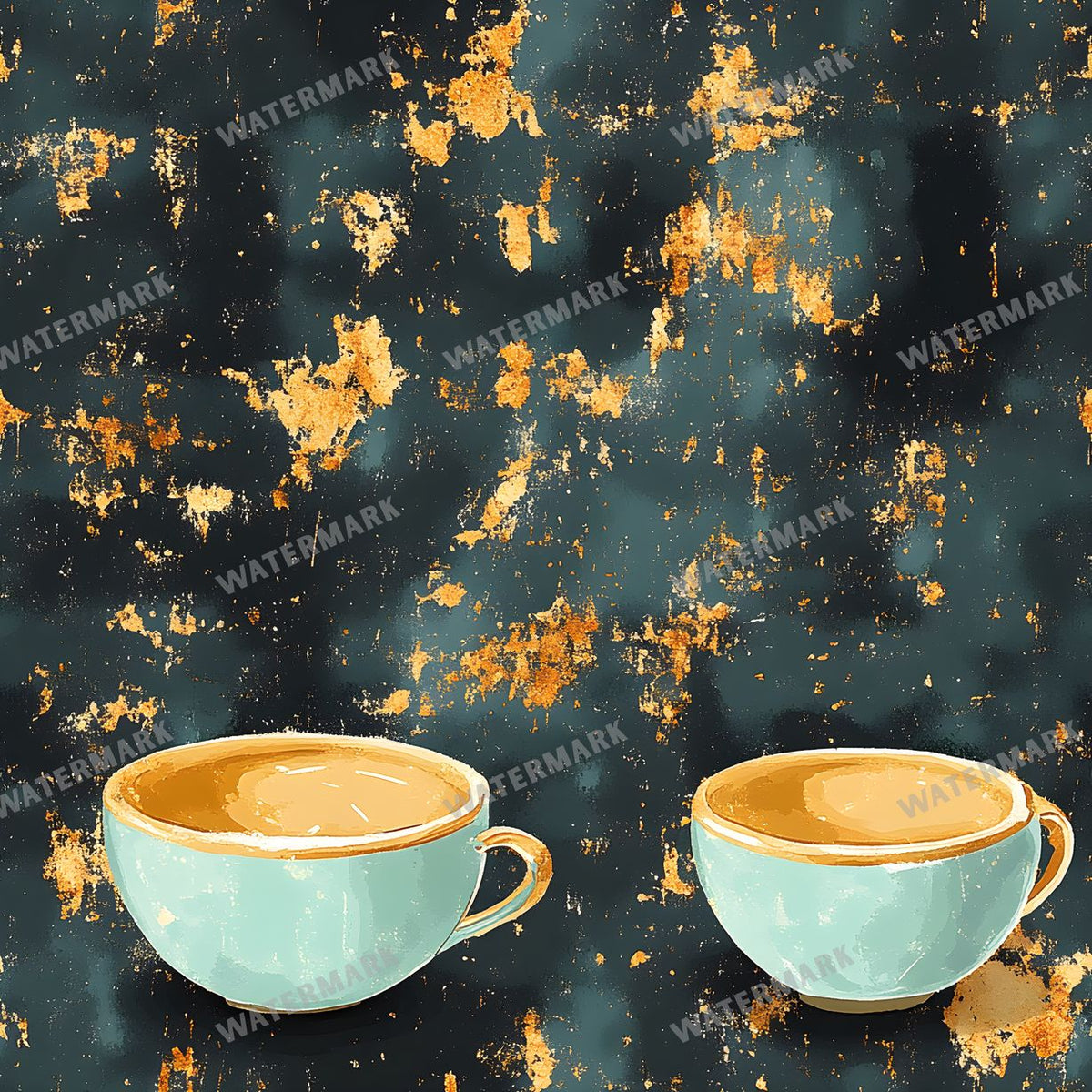Coffee seamless pattern digital paper, repeating design 15