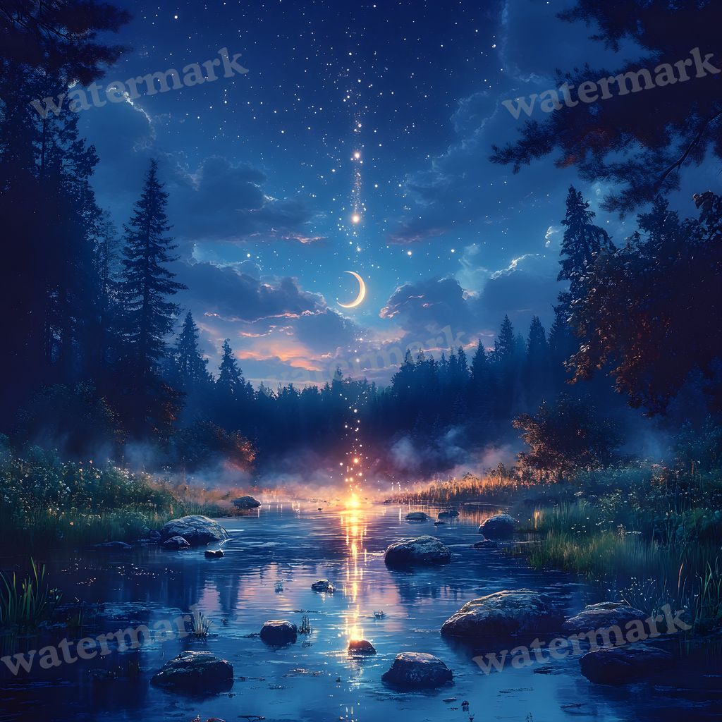 Crescent Moon Backdrop Images