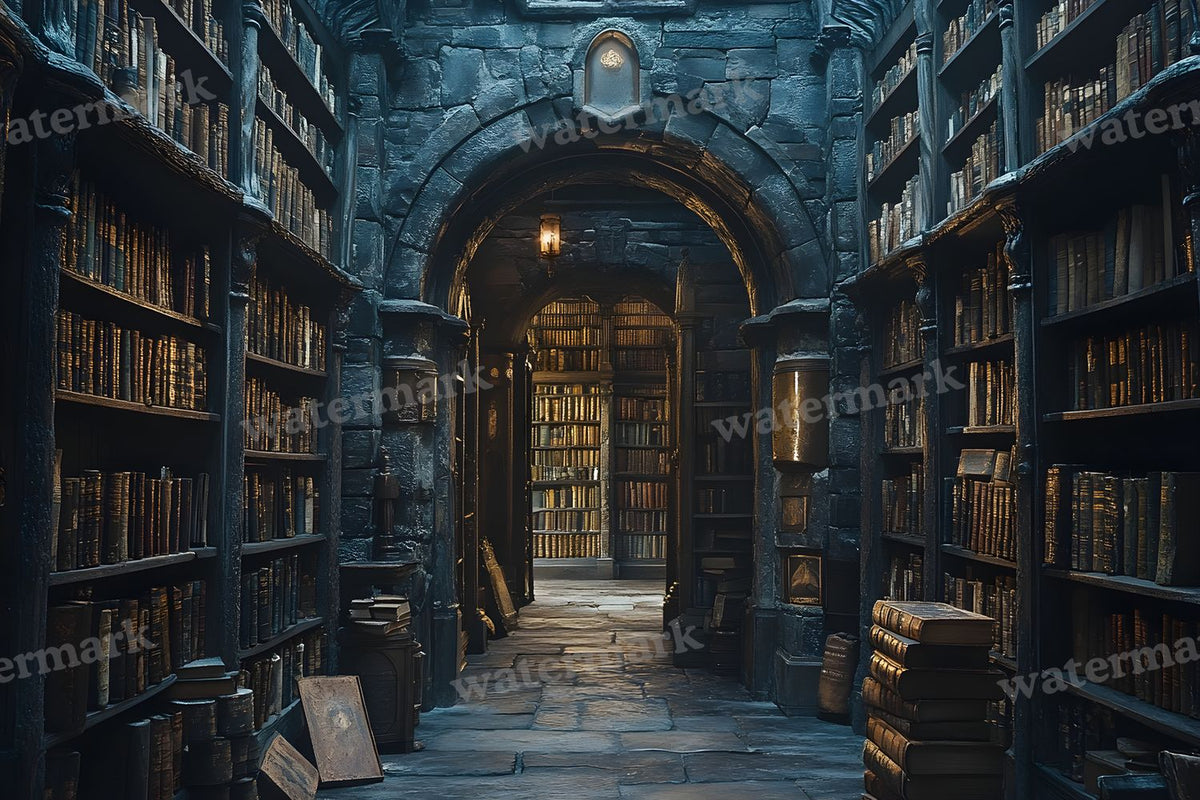 Dark Academia Study Backdrop Images