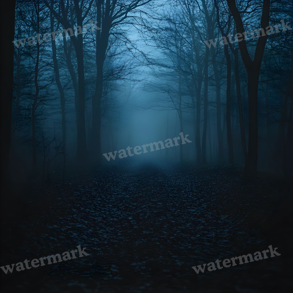 Dark Spooky digital photo backdrop for photo editing, preview 14