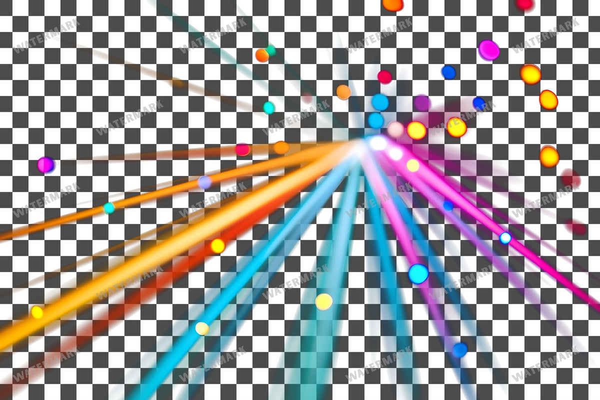 Disco Light Transparent Overlay Pngs