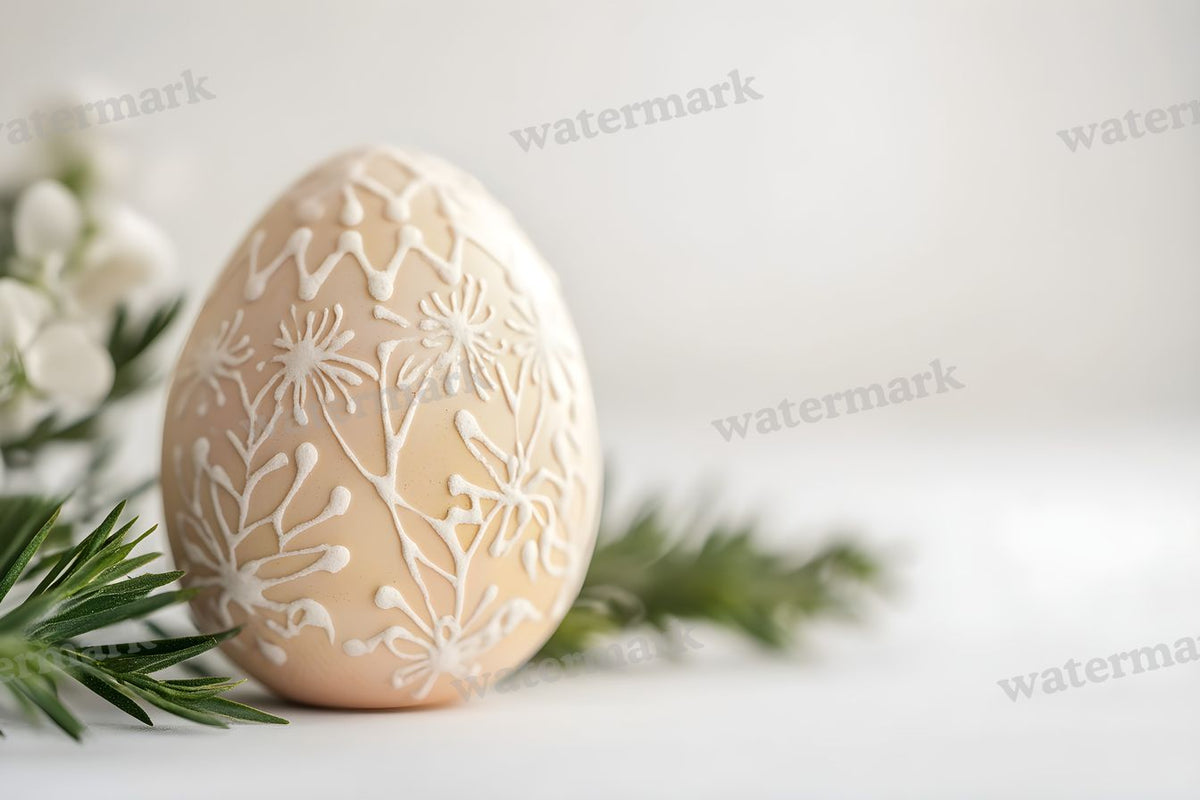 Elegant Easter Egg Backdrop Images
