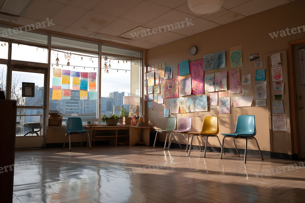 Elementary School Classroom Backdrop Images