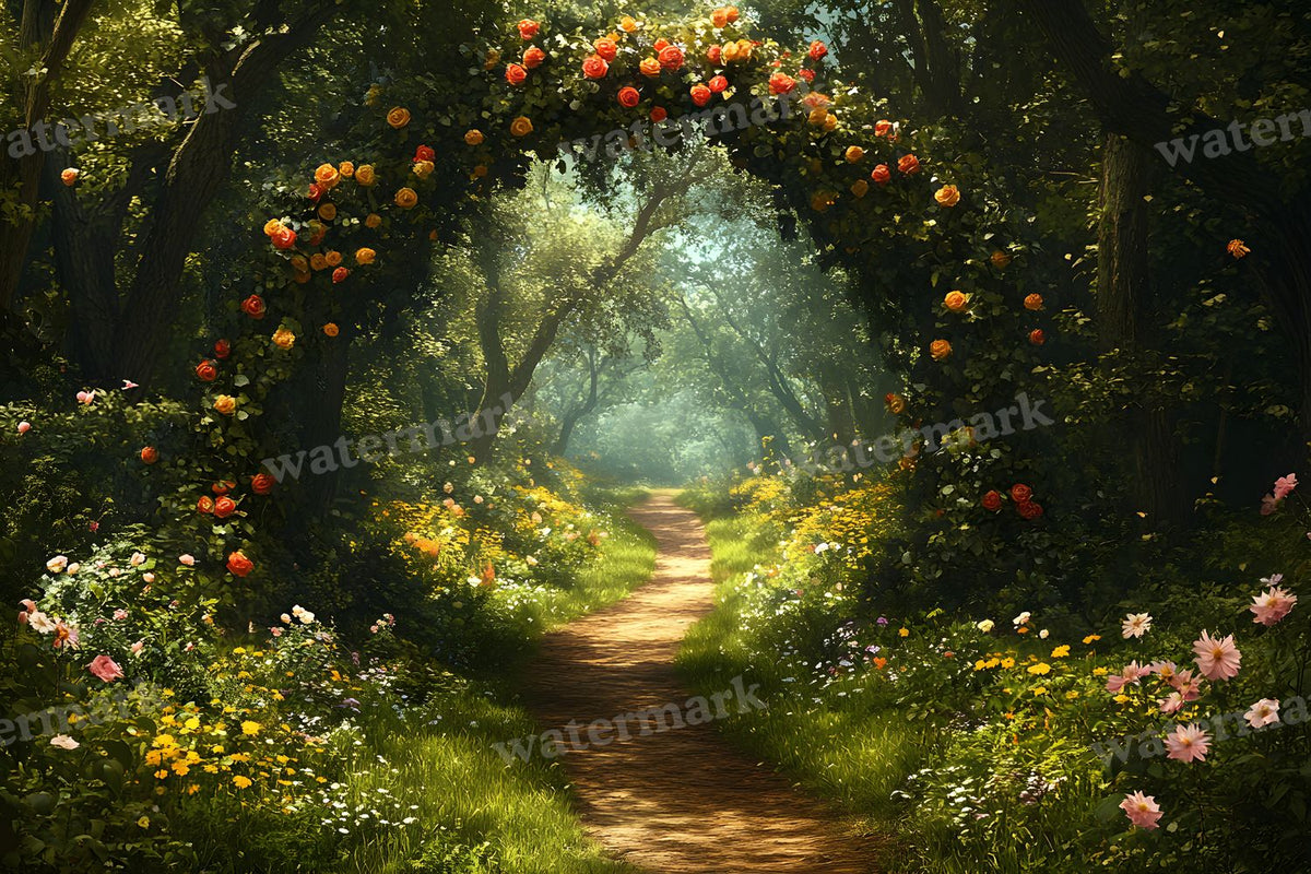 Enchanted Forest Backdrop Images