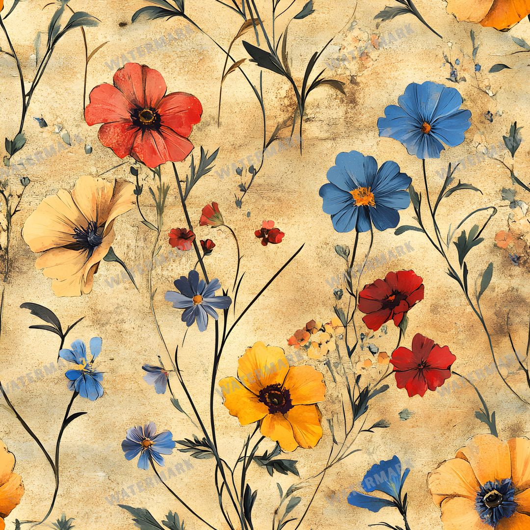 Floral Seamless Pattern