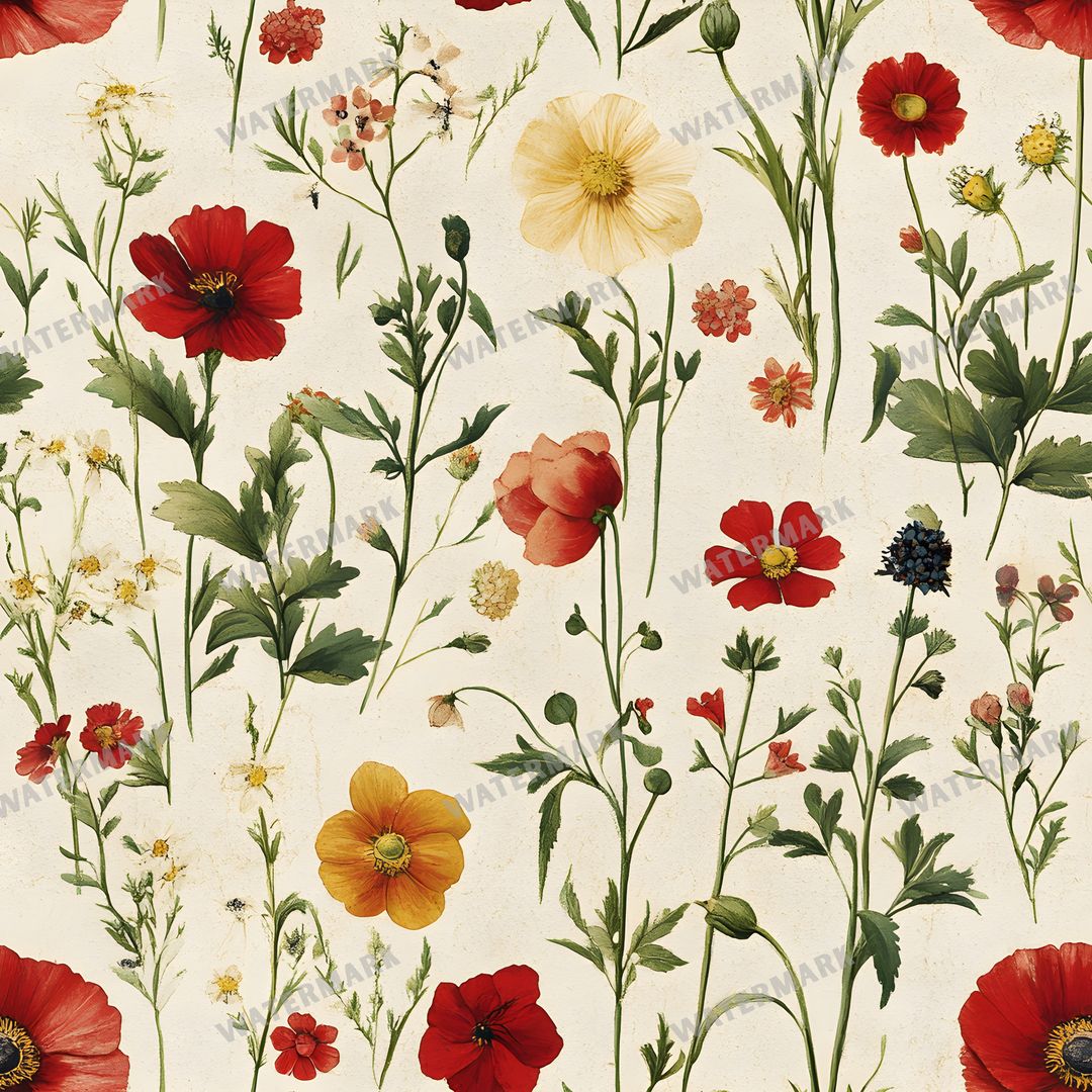 Floral Seamless Pattern