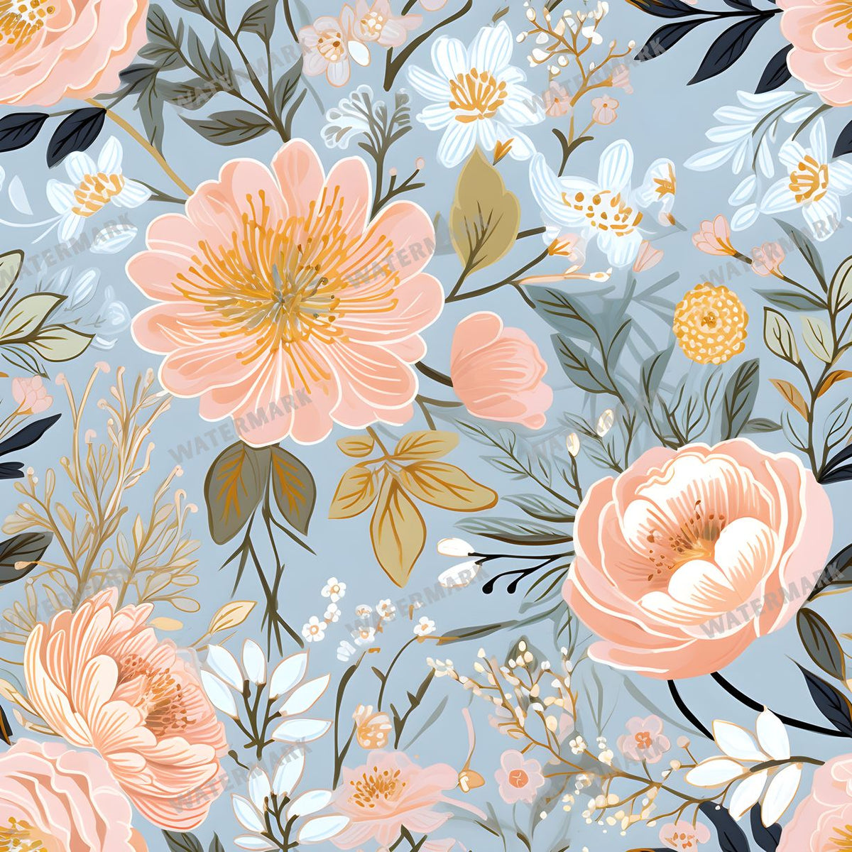 Floral Seamless Pattern
