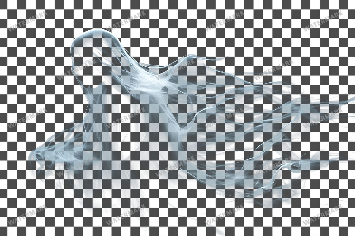 Ghostly Apparition Transparent Overlay Pngs