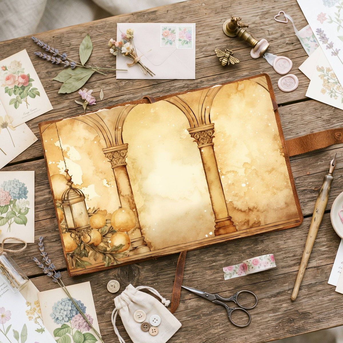 Gold Christmas Digital Papers