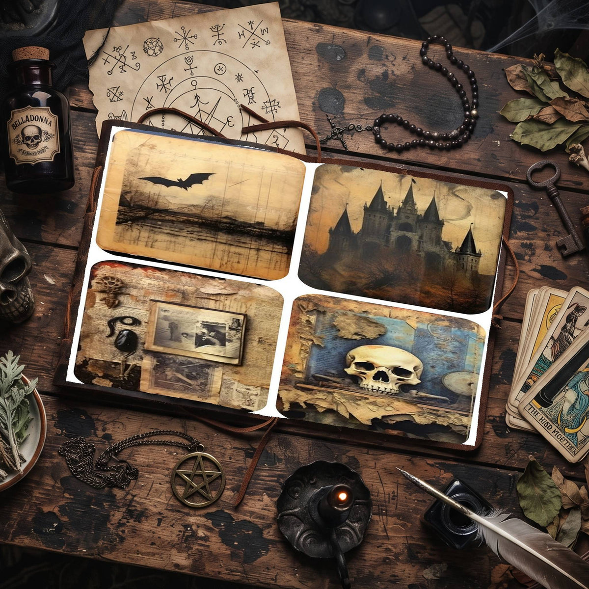 Gothic Digital Papers