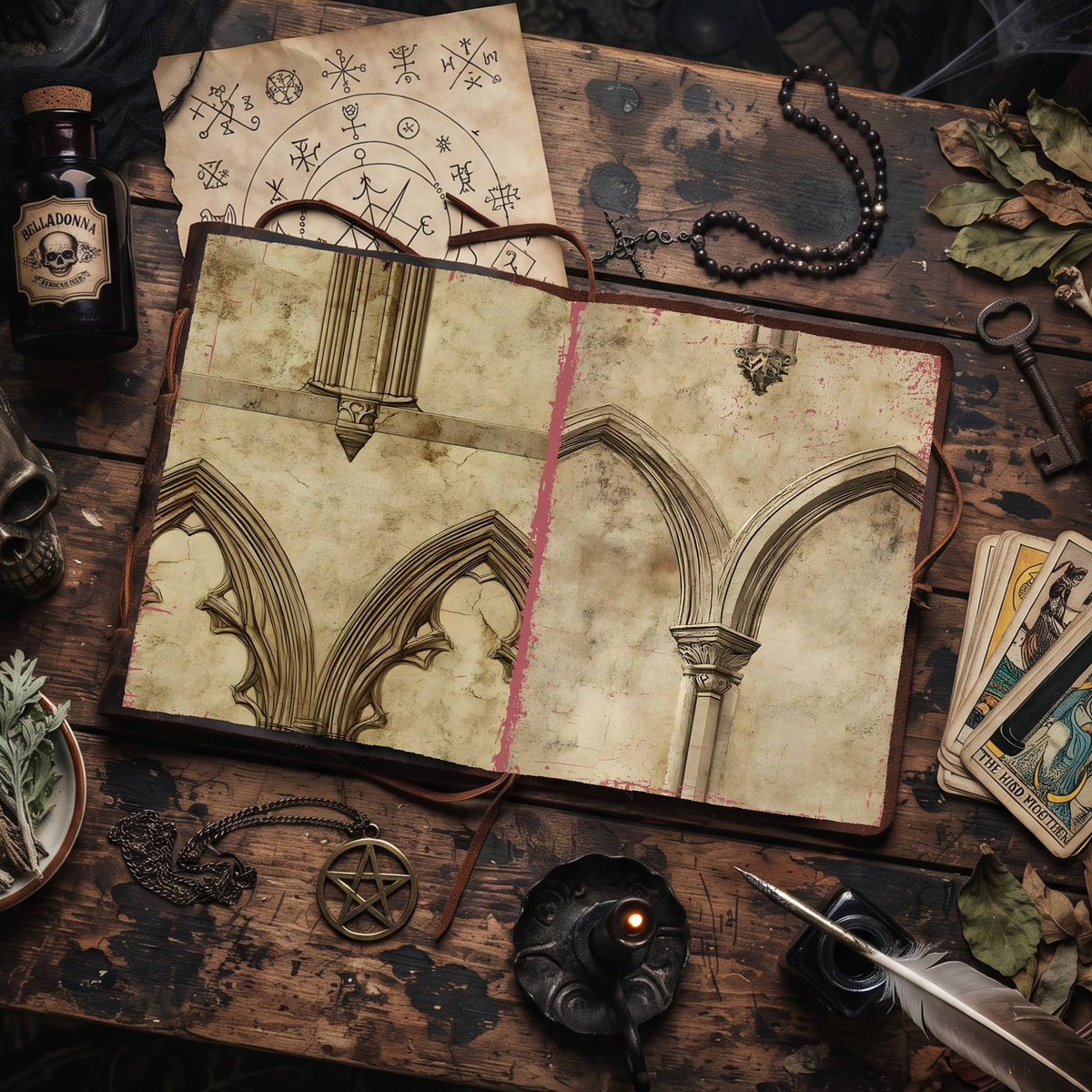 Gothic Digital Papers