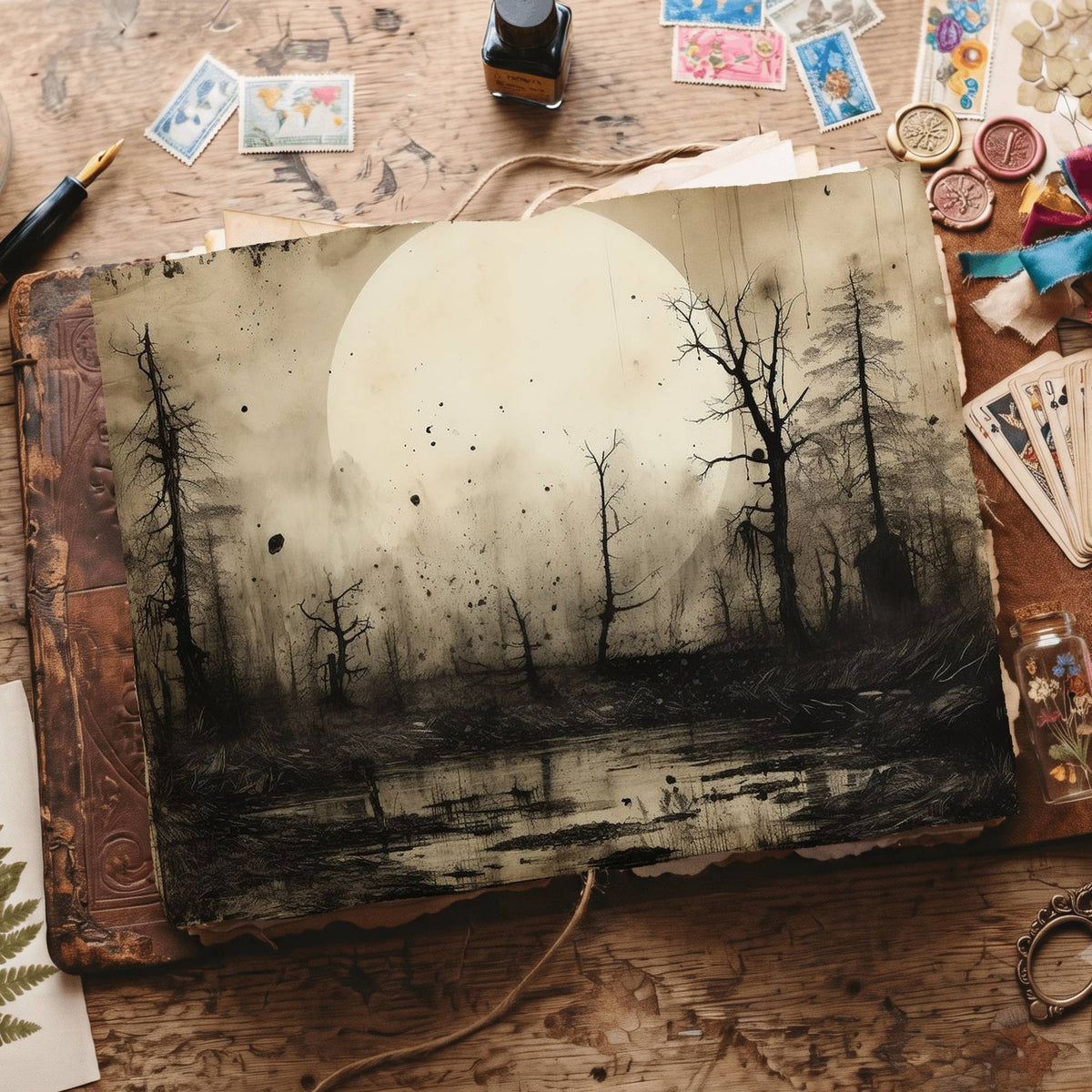 Gothic Digital Papers