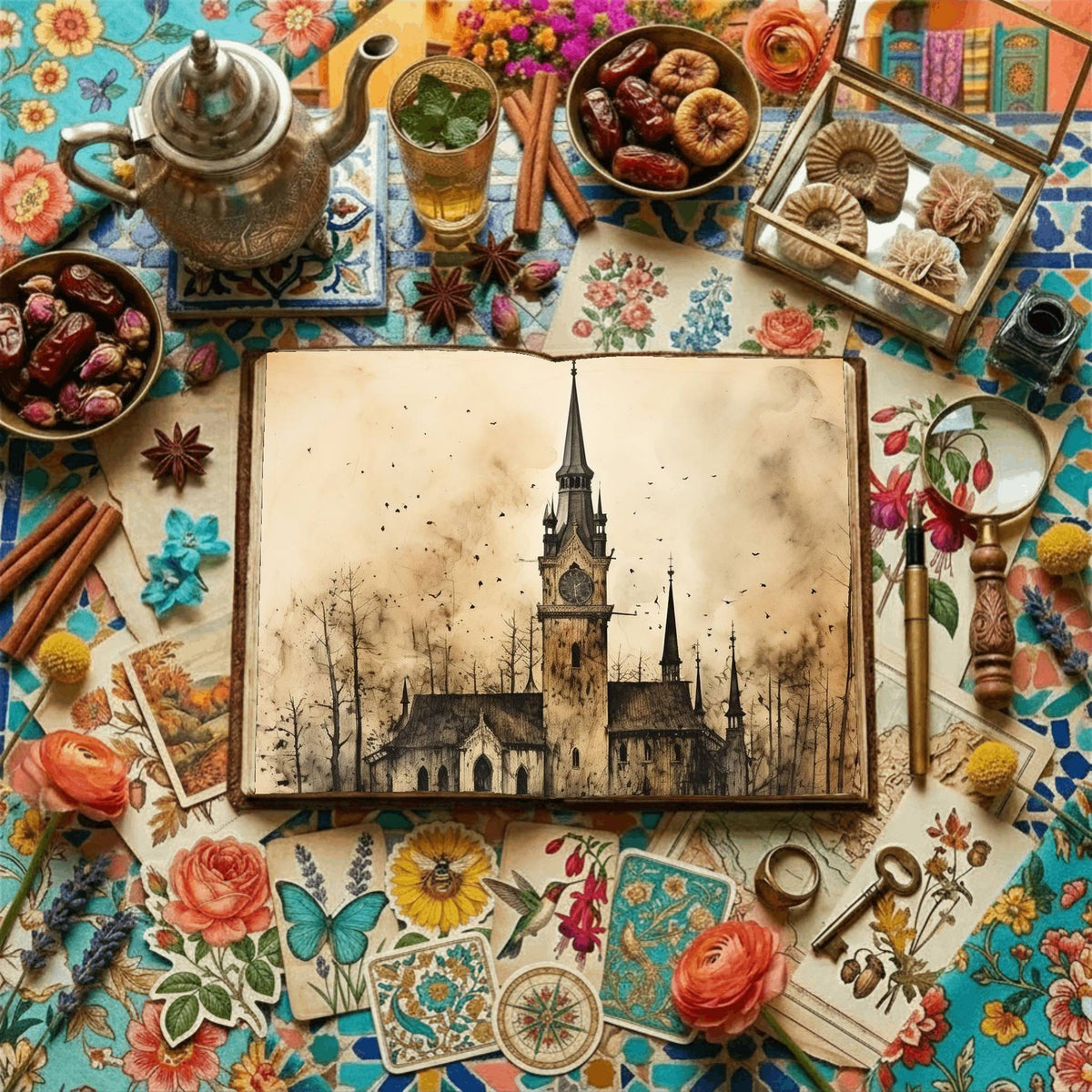 Gothic Digital Papers