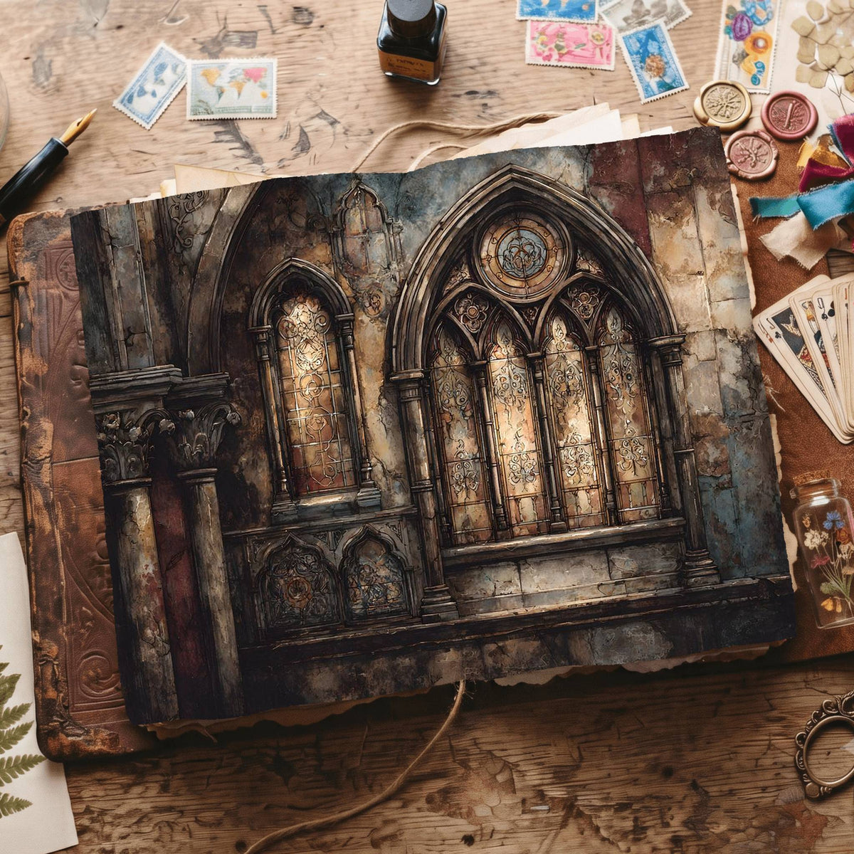 Gothic Digital Papers
