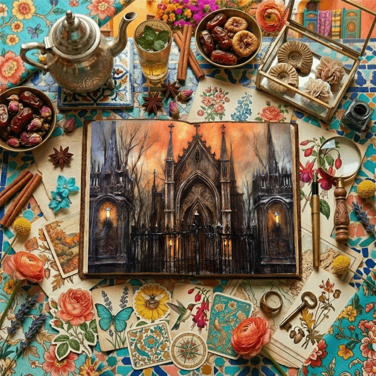 Gothic Digital Papers
