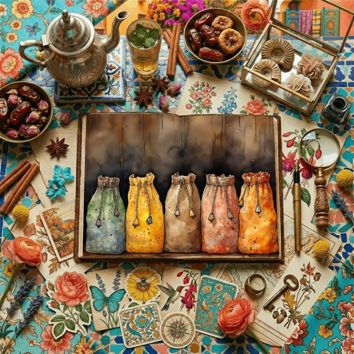 Halloween Candy Digital Papers