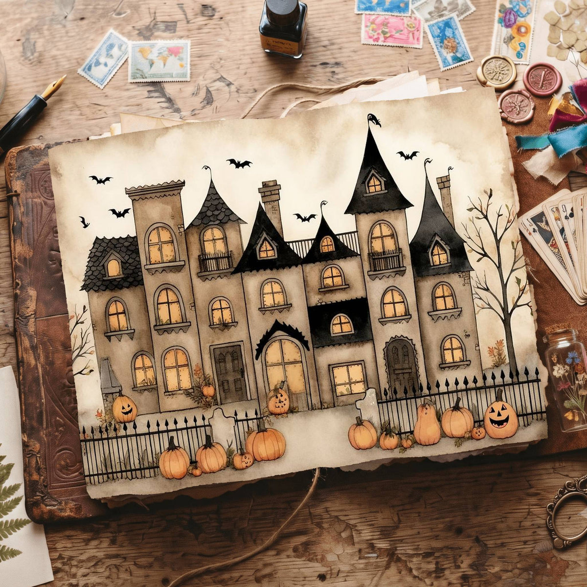 Halloween Digital Papers