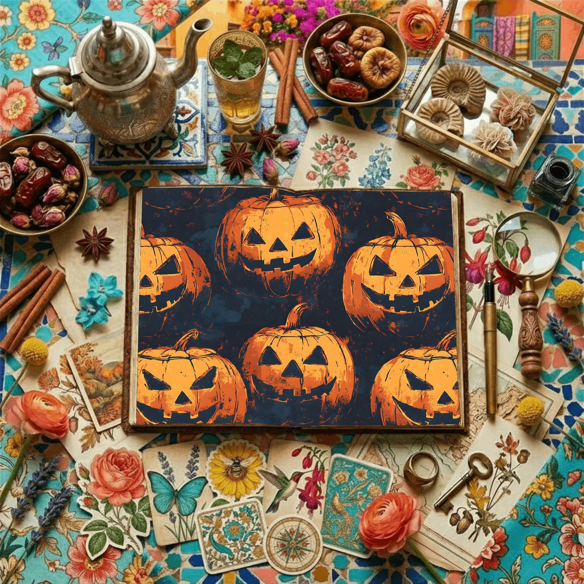 Halloween Digital Papers