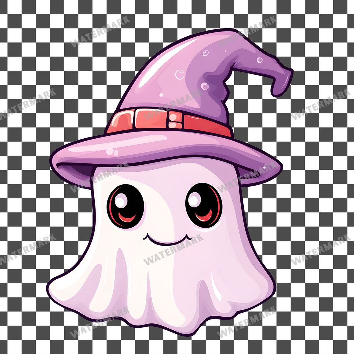 Halloween Kawaii Style Clipart Pngs