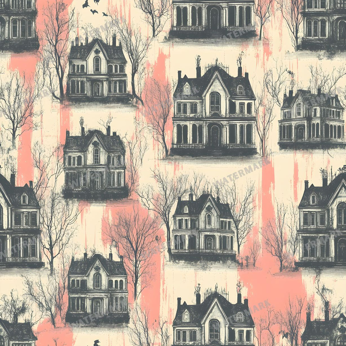 Halloween Seamless Pattern