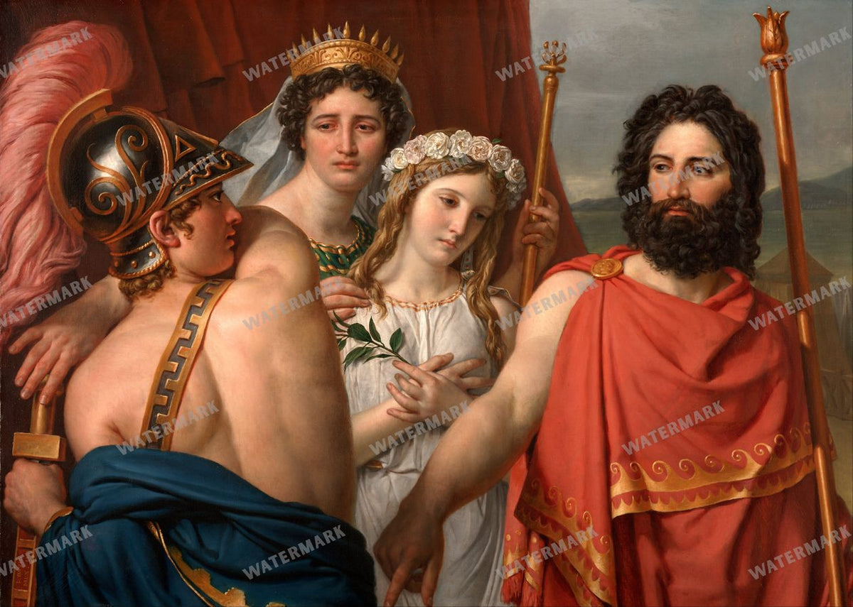 Jacques Louis David Vintage Paintings