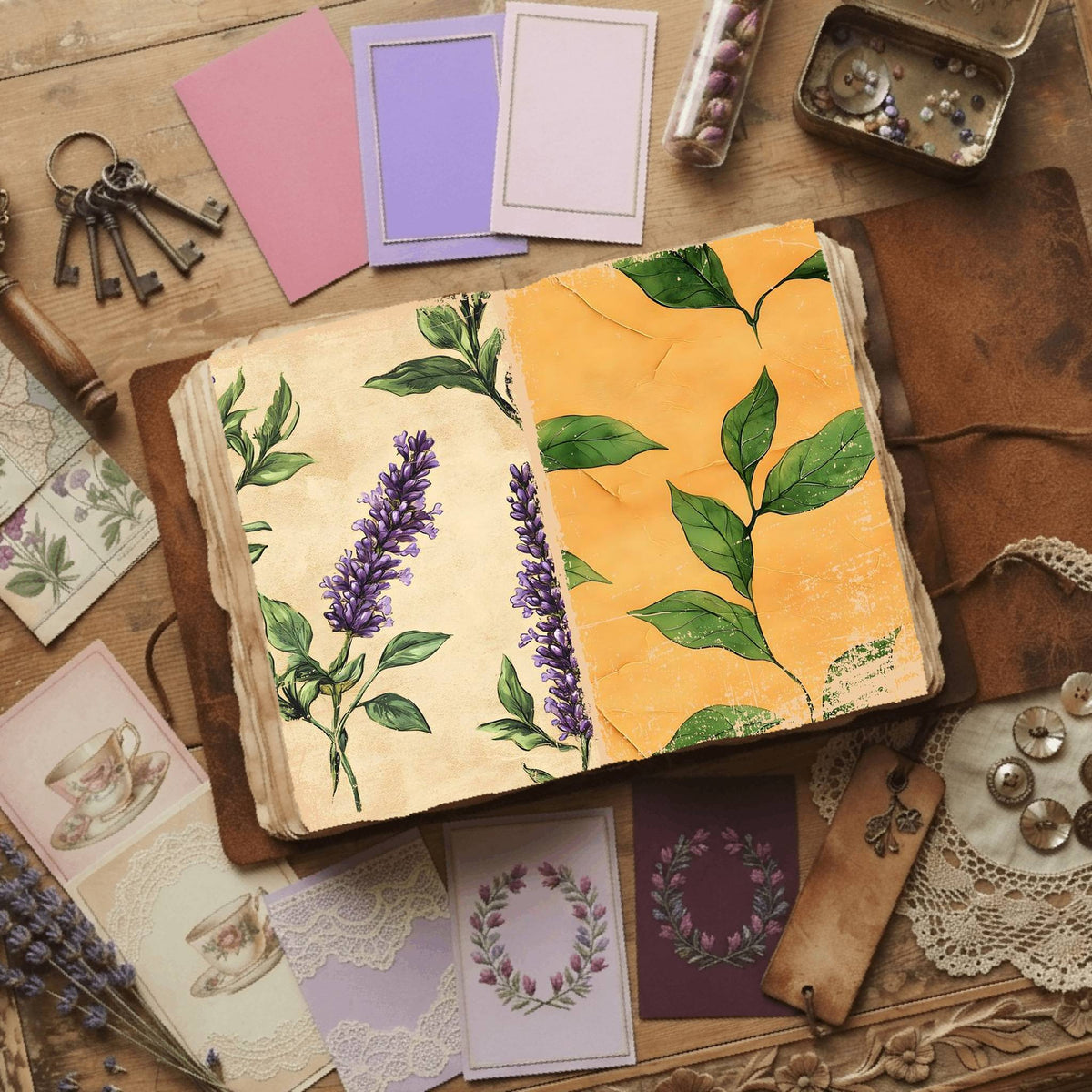 Leafy Digital Papers