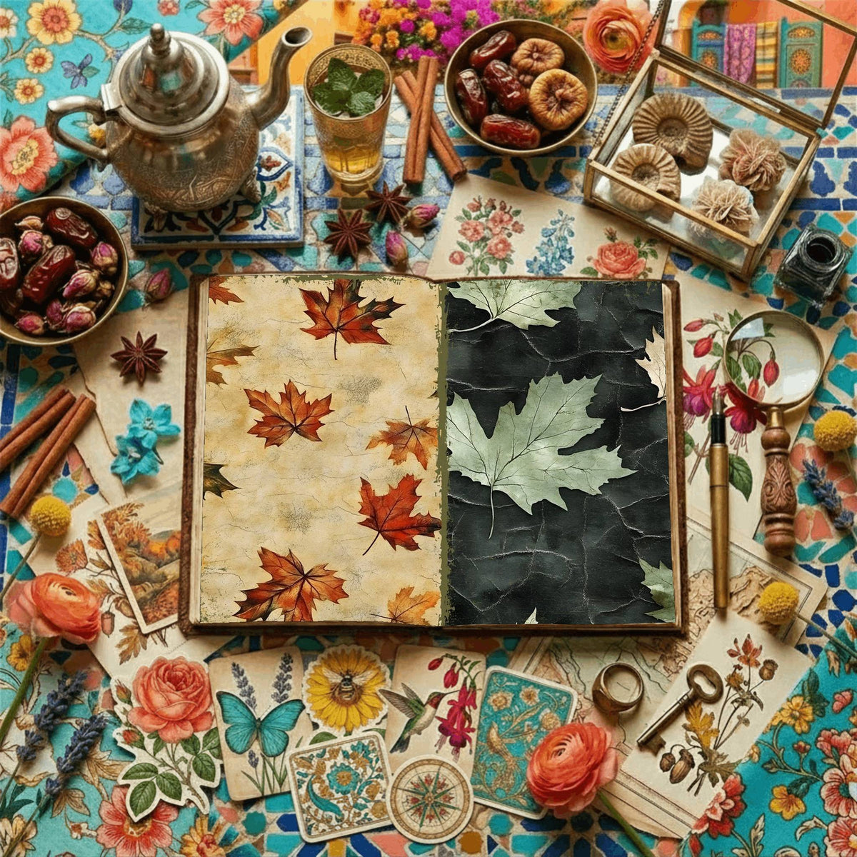 Leafy Digital Papers