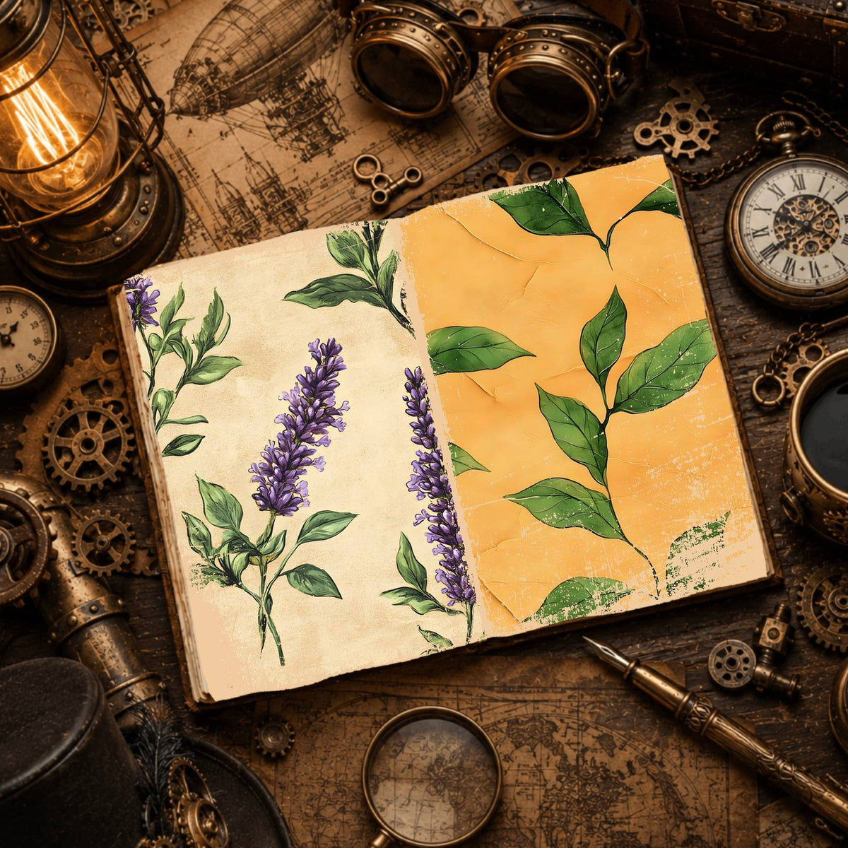 Leafy Digital Papers