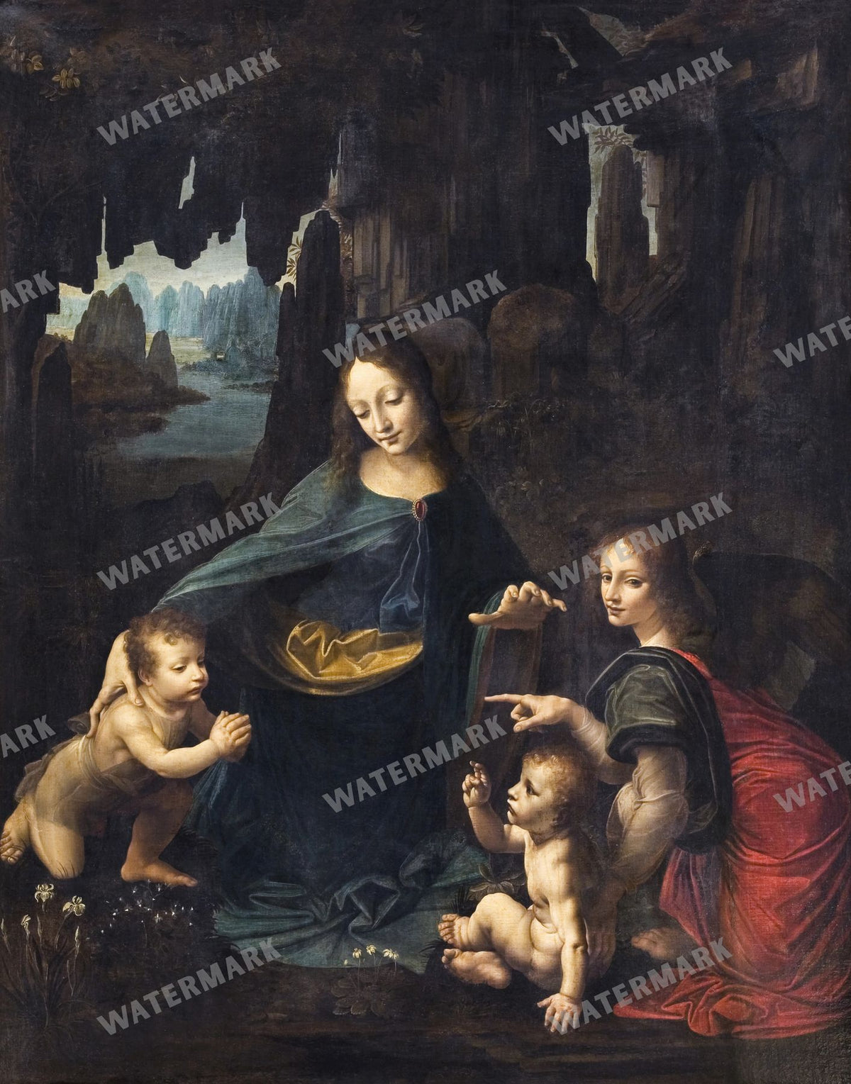 Leonardo Da Vinci Vintage Paintings