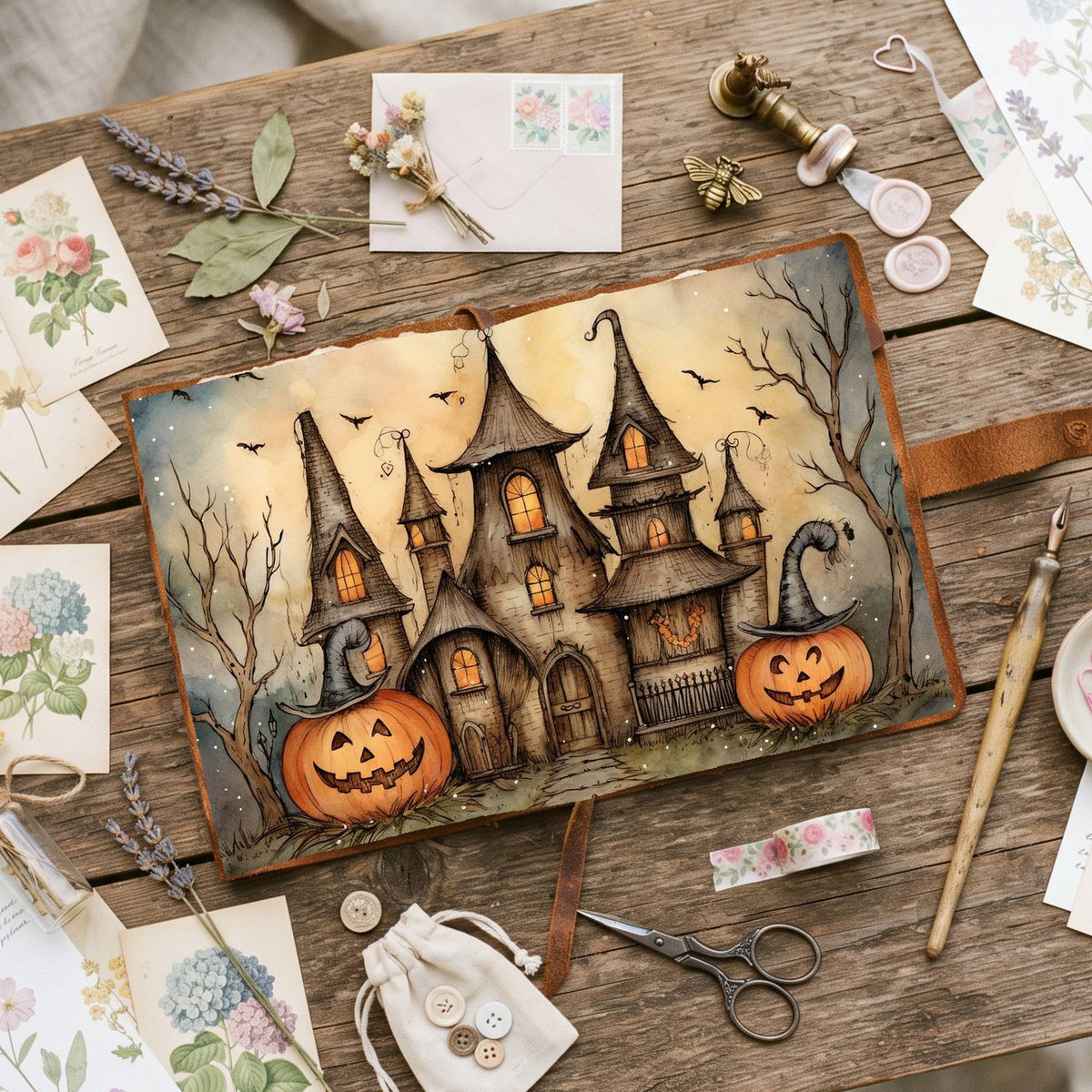 Mixed Halloween Digital Papers