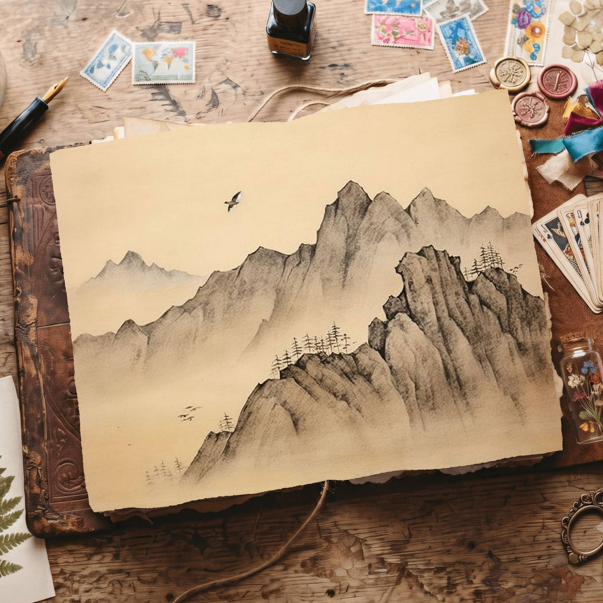 Mountains Digital Papers