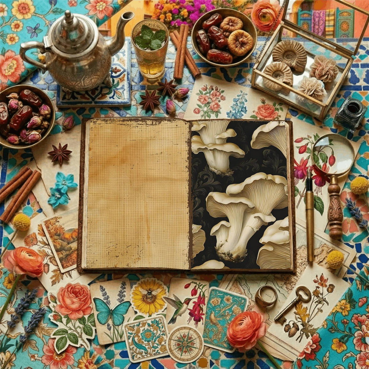 Mushroom Digital Papers