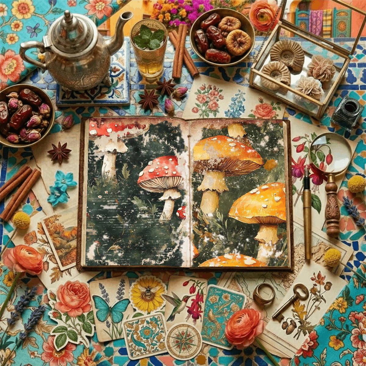 Mushroom Digital Papers