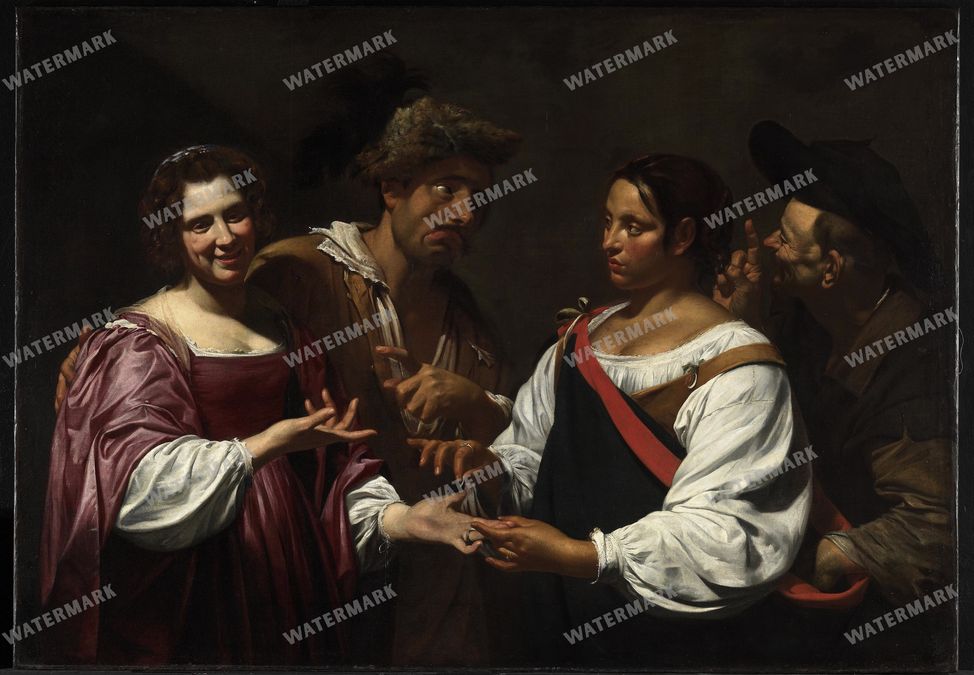 Simon Vouet Vintage Paintings