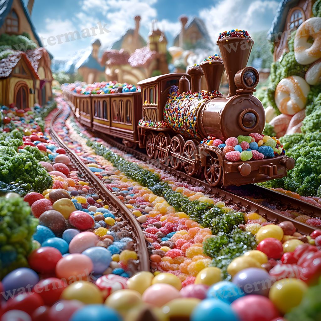 The Chocolate digital photo backdrop for photo editing, preview 14