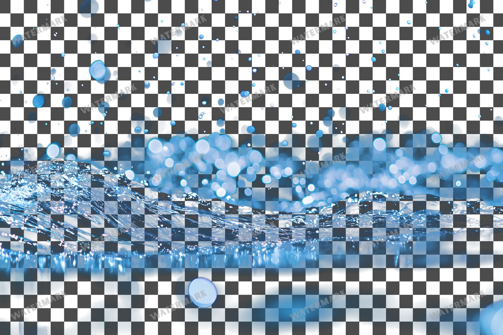 Underwater Lighting Transparent Overlay Pngs