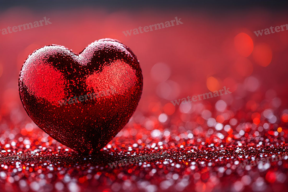 Valentine digital photo backdrop for photo editing, preview 14
