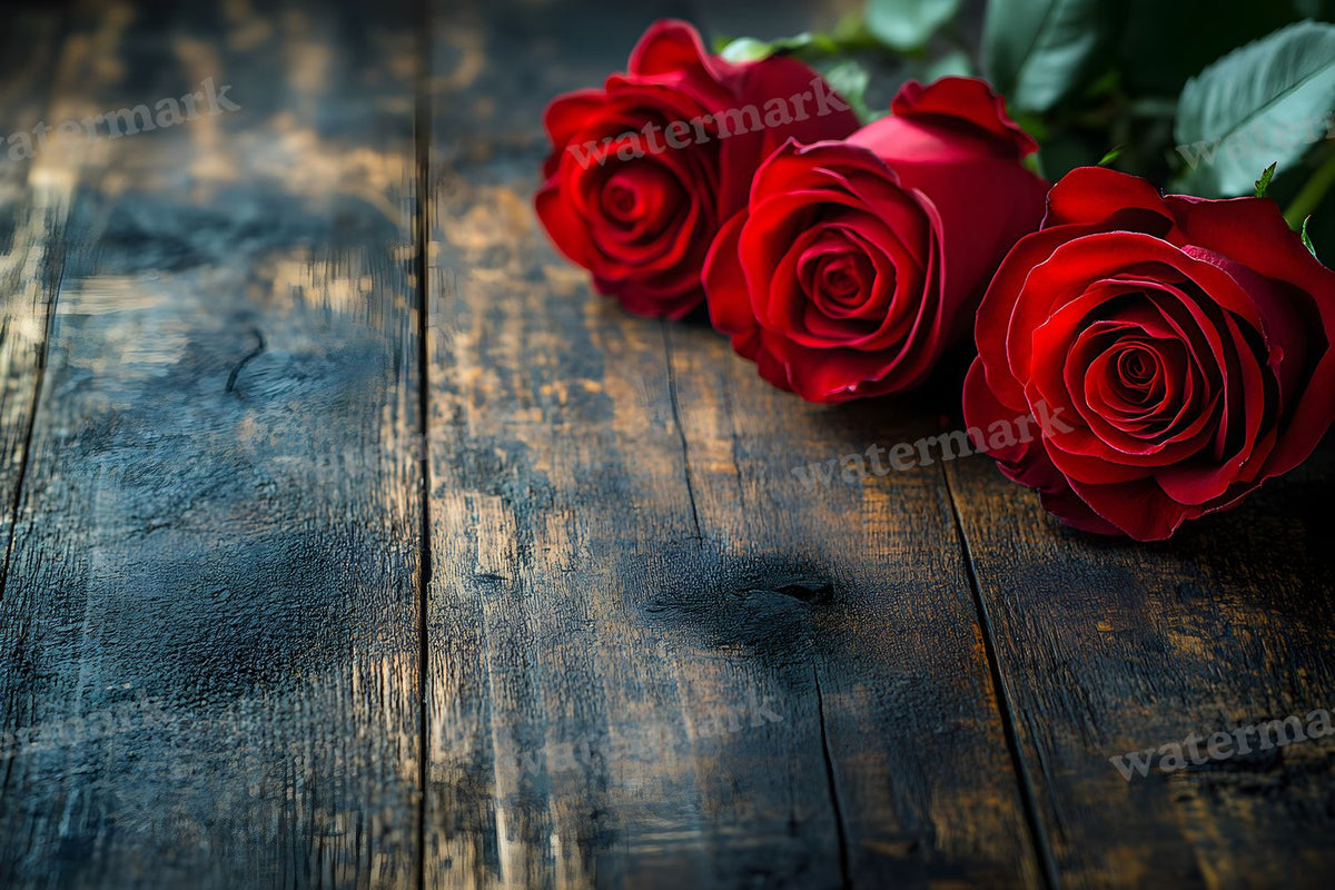 Valentine's Day digital photo backdrop for photo editing, preview 14